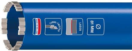 EM11140050 Diamantboor voor natboren - 111 x 400mm - M30 - Beton