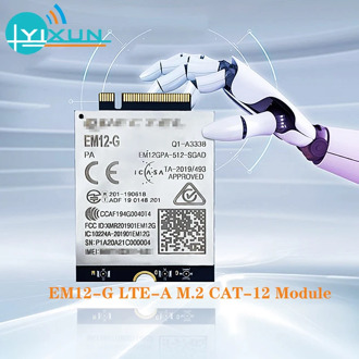EM12-G EM12 LTE-A Cat 12 module LTE-FDD B1/B2/B3/B4/B5/B7/B8/B9/B12/B13/B14/B17/B18/B19/B20/B21B25/B26/B28/B29/B30/B32/B66