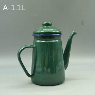 Emaille Koffiepot, Emaille Water Pot, Email Wijn Pot. Scandinavische Stijl. A-1.1L