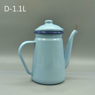Emaille Koffiepot, Emaille Water Pot, Email Wijn Pot. Scandinavische Stijl. D-1.1L