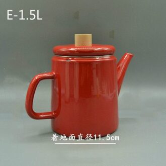 Emaille Koffiepot, Emaille Water Pot, Email Wijn Pot. Scandinavische Stijl. E-1.5L