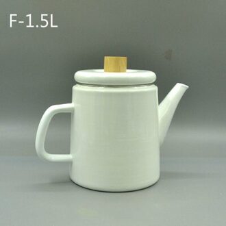 Emaille Koffiepot, Emaille Water Pot, Email Wijn Pot. Scandinavische Stijl. F-1.5L
