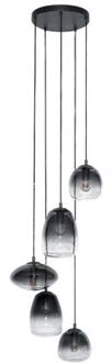 Ember hanglamp 5L getrapt glas Transparant