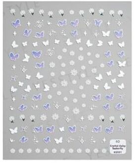 Embossed Nail Stickers K 1 set