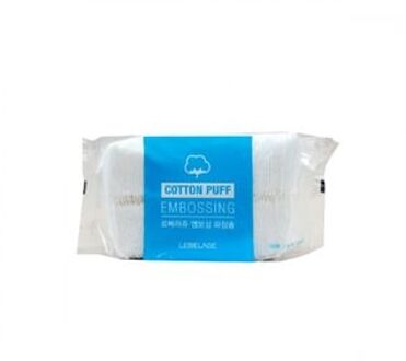 Embossing Cotton Puff 100 pcs