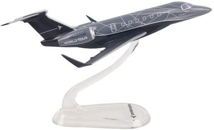 EMBRAER Praetor P600 1/160 world tour livery scale aircraft model business jet Plastic plane display collection