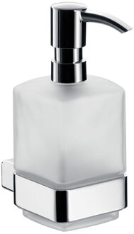 Emco Loft zeepdispenser met glazen flacon 16 x 7 x 11,3 cm, rvs