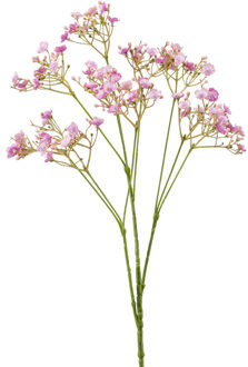 Emerald Kunstbloem Gipskruid - 68 cm - fuchsia roze - losse tak - kunst zijdebloem - Gypsophila