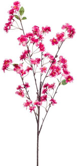 Emerald Kunstbloem Pruimen bloesem - 88 cm - donker roze - Kunst zijdebloemen