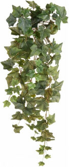 Emerald kunstplant/hangplant - Klimop/hedera - groen - 70 cm lang