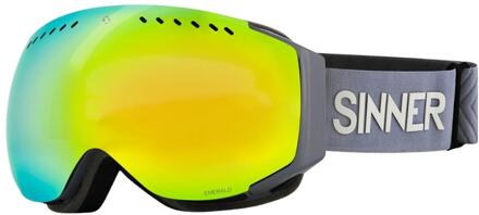 Emerald OTG voor Brildragers ski bril voor brildragers Sr. Antraciet