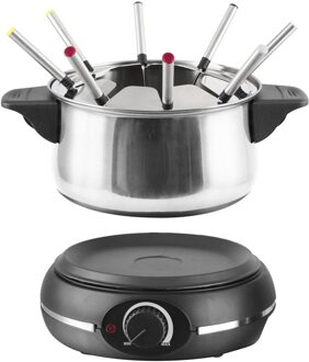 Emerio FT-110852.3 Fonduepan Zwart