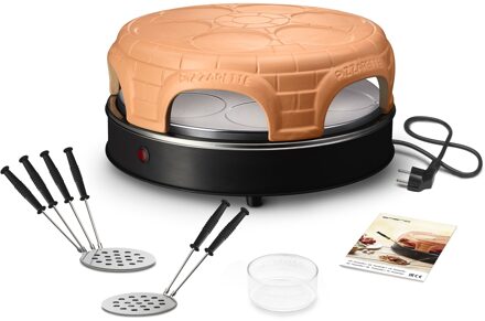 Emerio PO-115848.1 Pizzarette Pizzamaker Zwart