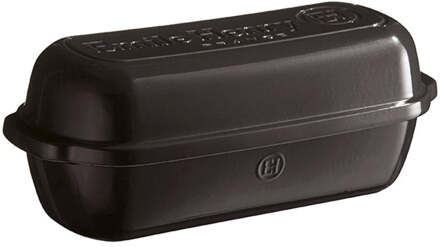 Emile Henry Broodbakvorm groot E-box - 395x160x150m - Fusain Zwart