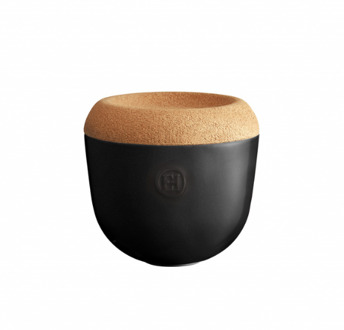 Emile Henry Kruidenpot - Ø145mm - Truffe Zwart