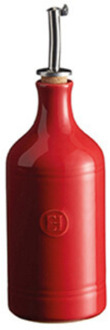 Emile Henry Olie Schenkfles 0,45 L Rood