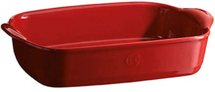Emile Henry Ovenschaal 29 x 19 cm Rood