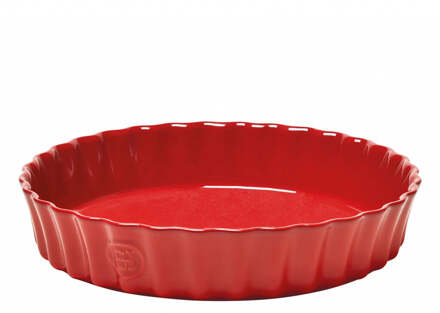 Emile Henry Ovenware Taartvorm Grand Cru - ø 28 cm / 2 liter Rood