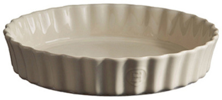 Emile Henry Pie Dish Deep - Ø240mm - Argile Creme