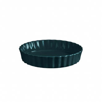 Emile Henry Pie Dish Deep - Ø240mm - Belle-Ile Zwart