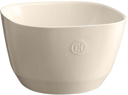Emile Henry Saladeschaal - 260x260x150mm - Argile Crème