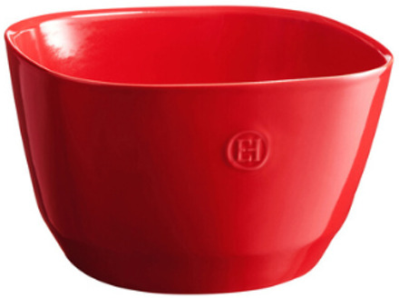 Emile Henry Saladeschaal - 260x260x150mm - Grand Cru Rood
