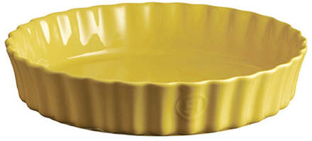 Emile Henry Taartvorm diep - Ø280mm - Provence Geel