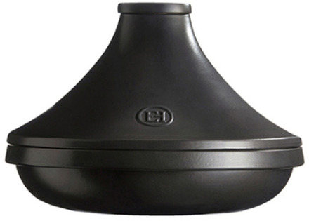 Emile Henry Tajine Delight E-box zwart deksel - Ø275mm