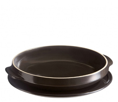 Emile Henry Tarte tatin set Ø280mm Fusain Zwart