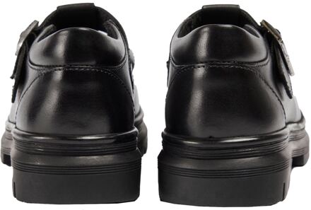 Emilie Faux Leren Dames Zwarte Loafers - EU 36 / UK 3