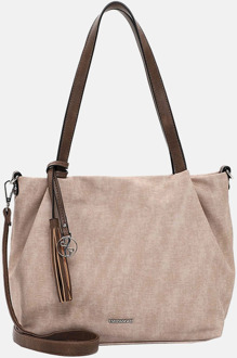 Emily & Noah Elke Cityshopper M sand-kombi Damestas Beige - H 26 X B 39 X D 14