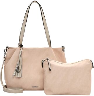 Emily & Noah Elke Cityshopper Medium lightrose-kombi schoudertas dames Multicolor - H 26 x B 39 x D 14 cm