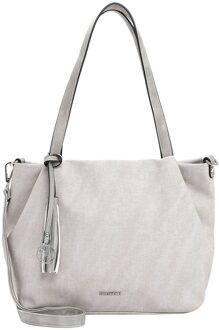 Emily & Noah Elke shopper light grey Grijs