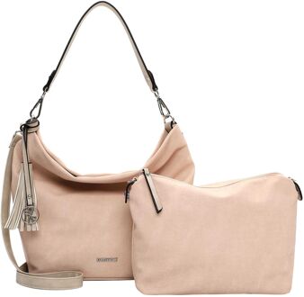 Emily & Noah Elke Shoulderbag Medium lightrose-kombi schoudertas dames Multicolor - H 28 x B 36 x D 14 cm