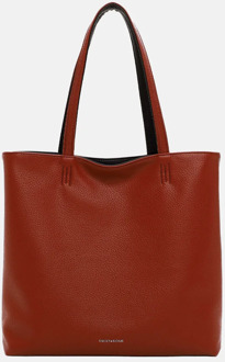 Emily & Noah Eva bag-in-bag shopper reversible rust/brown Oranje