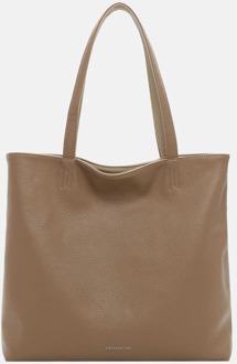 Emily & Noah Eva bag-in-bag shopper reversible taupe/creme