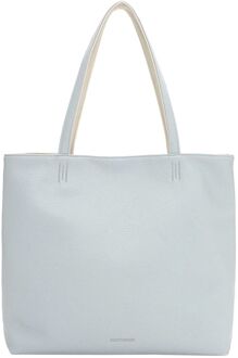Emily & Noah Eva Cityshopper Large lightblue schoudertas dames Blauw - H 34 x B 39 x D 14 cm