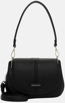 Emily & Noah Halla schoudertas black Zwart