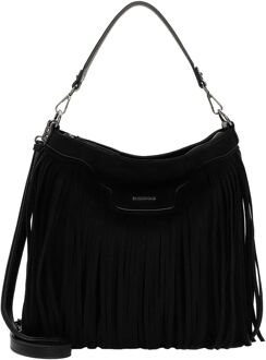 Emily & Noah Hedda Pouch Medium black handtas dames Zwart