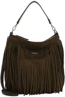 Emily & Noah Hedda Pouch Medium olive handtas dames Groen