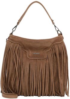 Emily & Noah Hedda Pouch Medium sand handtas dames Zand