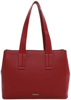 Emily & Noah Heidemarie Cityshopper Medium red schoudertas dames Rood