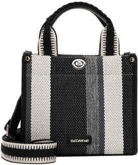 Emily & Noah Jasmin Cityshopper Small black handtas dames Zwart - H 20 x B 23 x D 10,50 cm