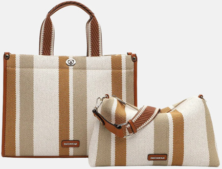 Emily & Noah Jasmin handtas L zand Beige