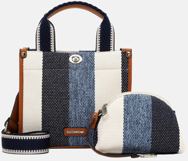 Emily & Noah Jasmin handtas S blauw