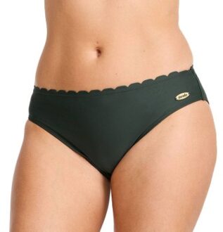 Emily Wavy Bikini Brief Zwart,Groen - 36,38,40,42,44,46,48