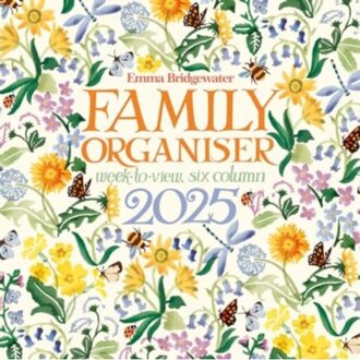 Emma Bridgewater Wildflowers Week-To-View Planner Wall Calendar 2025 - Calendars, Carousel