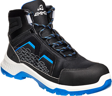Emma Crossforce Fly High D - Werkschoenen - Zwart/Blauw - 46 - S3S
