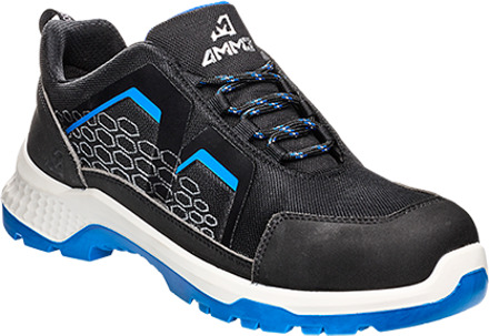 Emma Crossforce Fly Low XD - Extra Breed - Werkschoenen - Zwart/Blauw - 43 - S3S