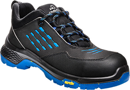 Emma Crossforce X Low D - Werkschoenen - Zwart/Blauw - 46 - S3S